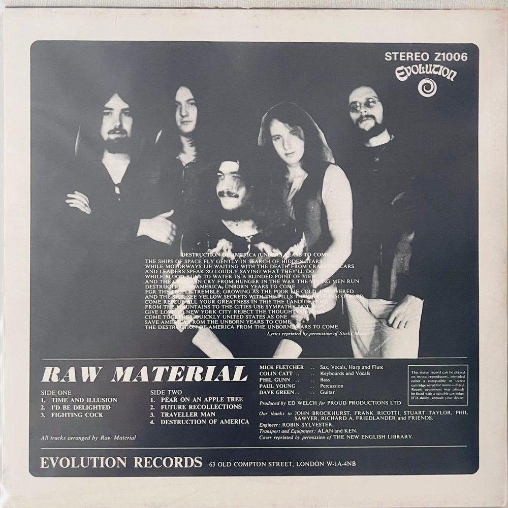 Raw Material - Raw Material