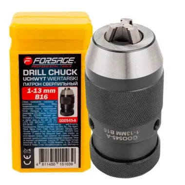 Патрон цанговый для дрели (1-13мм, B16) Forsage F-G00545-A