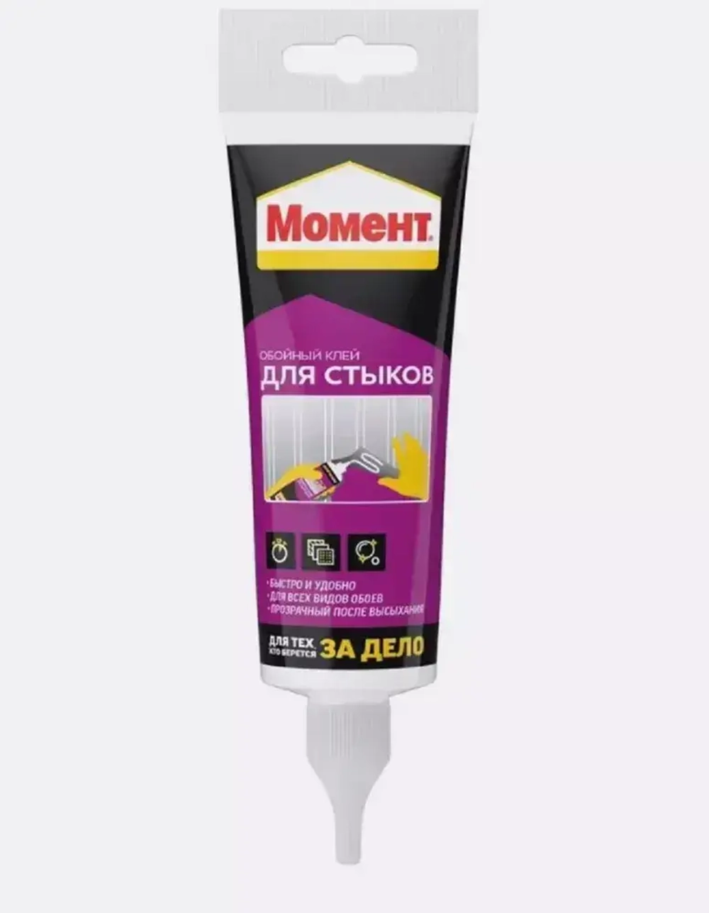 Клей для стыков и подклейки обоев Момент 120г