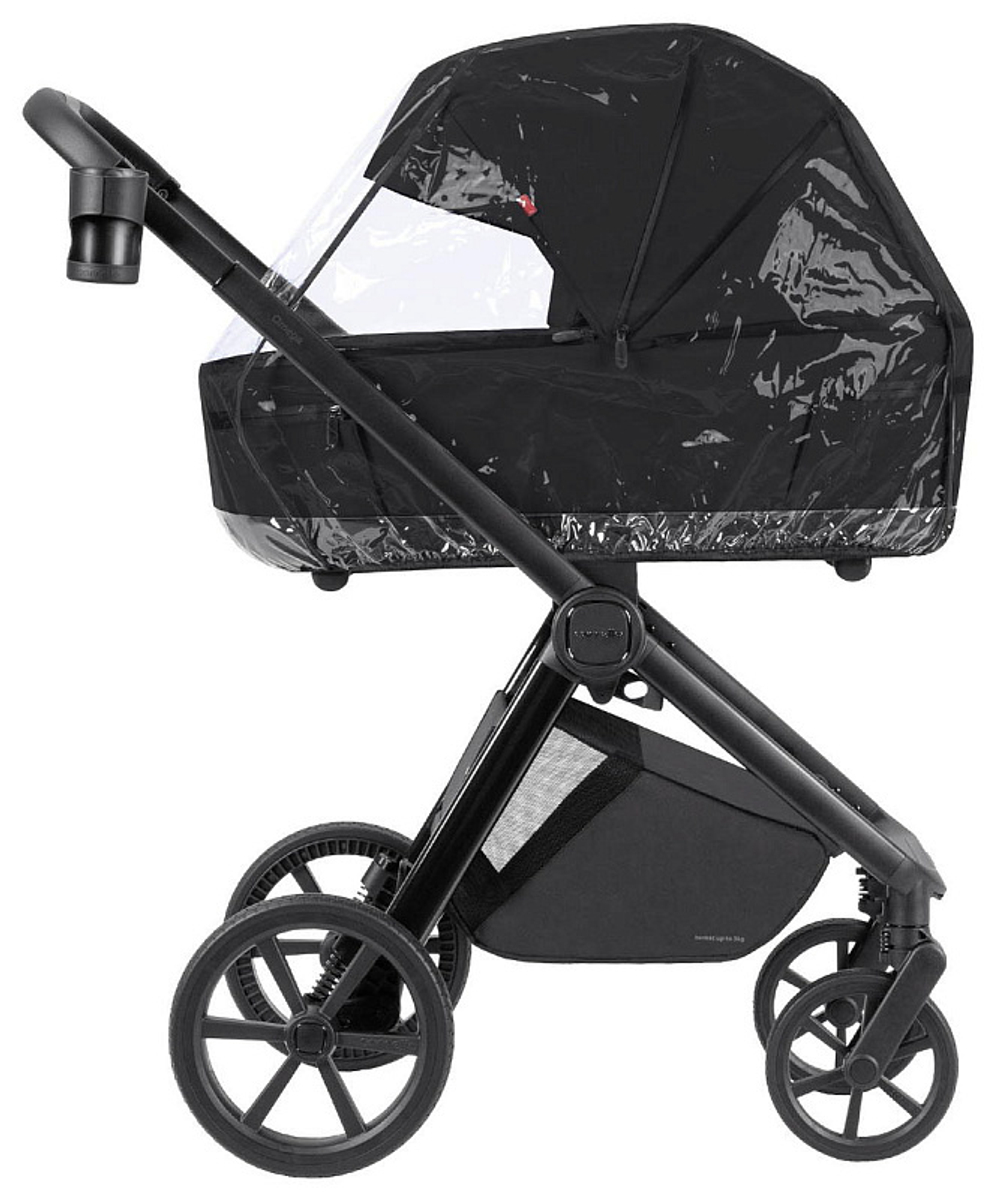 Коляска 3 в 1 Carrello Omega Plus CRL-6540 и автокресло Nova DK791 Grey Line Cosmo Black