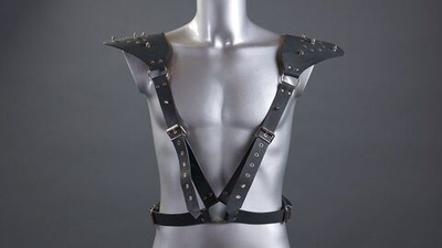 Комплект из ремней с эполетами (Размер: S-M-L) (Цвет: черный)