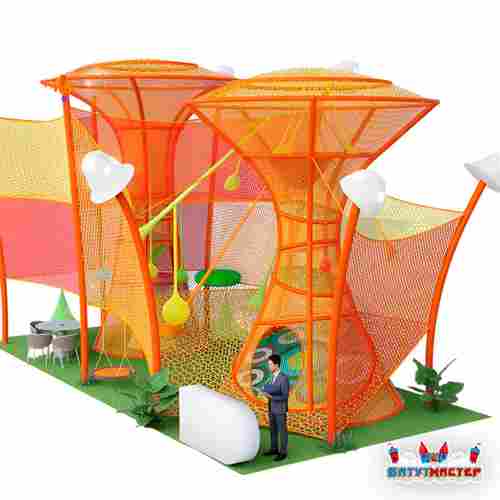 Репсовая башня «Скалолаз», 8×5×5,5 м