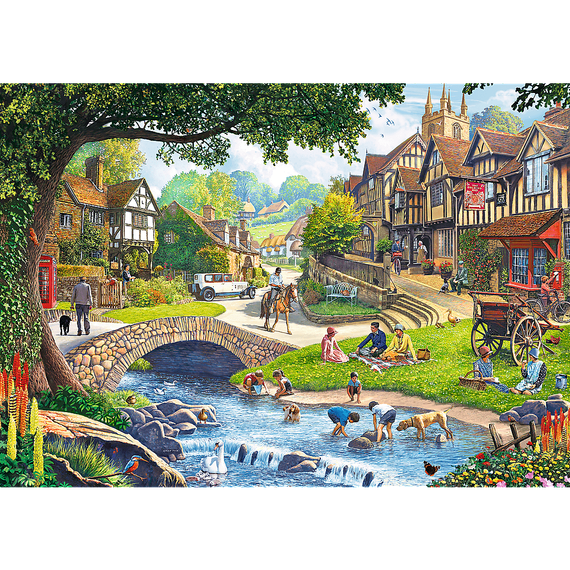 Puzzles - "2x500" - Idyllic life_FSC Mix 70%