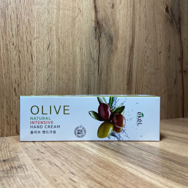 Крем для рук Ekel Olive Natural Intensive Hand Cream с маслом оливы 100 мл