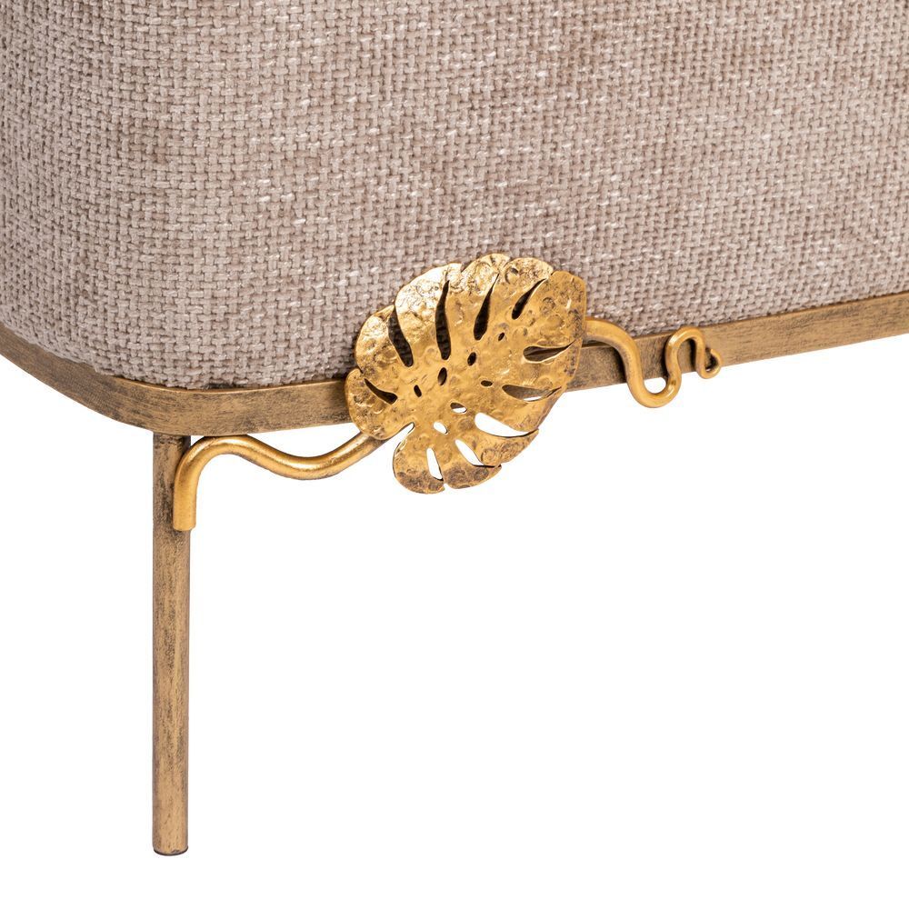 Кресло Monstera Deliciosa (Монстера) Бежевый Амбер