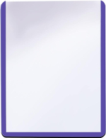 Ultra Pro - Жесткие прозрачные протекторы с фиолетовыми краями (toploader)