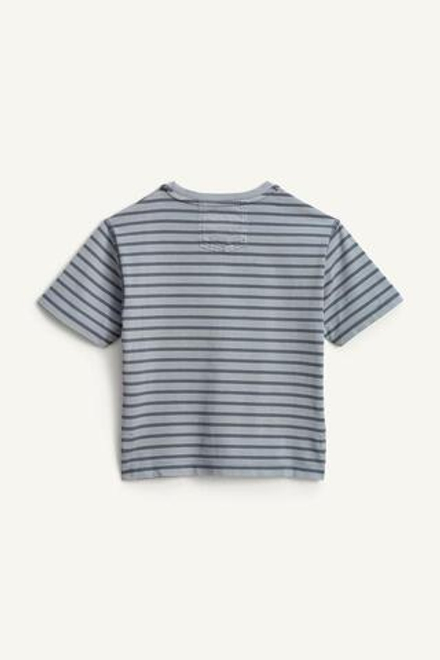 ZARA ФУТБОЛКА В ПОЛОСКУ, СИНИЙ