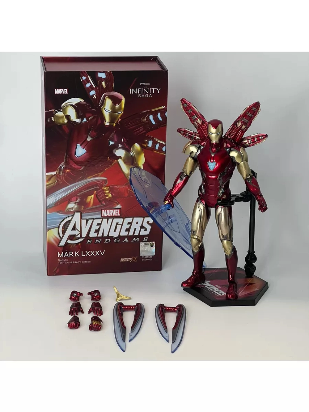Фигурка Железный человек Marvel ZD Toys 1906-85 Mark 85
