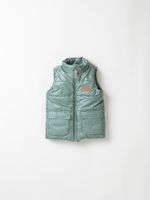 Жилет со съемным капюшоном "Голубая ель"