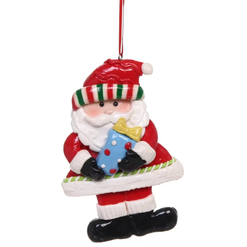Подвеска Сandy «Дед Мороз» 12,7 см, в ассортименте