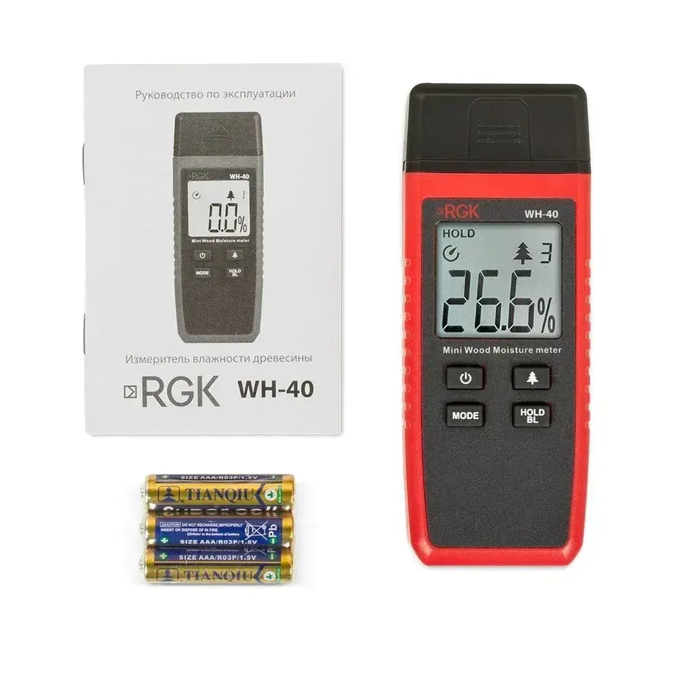 Измеритель влажности древесины RGK WH-40