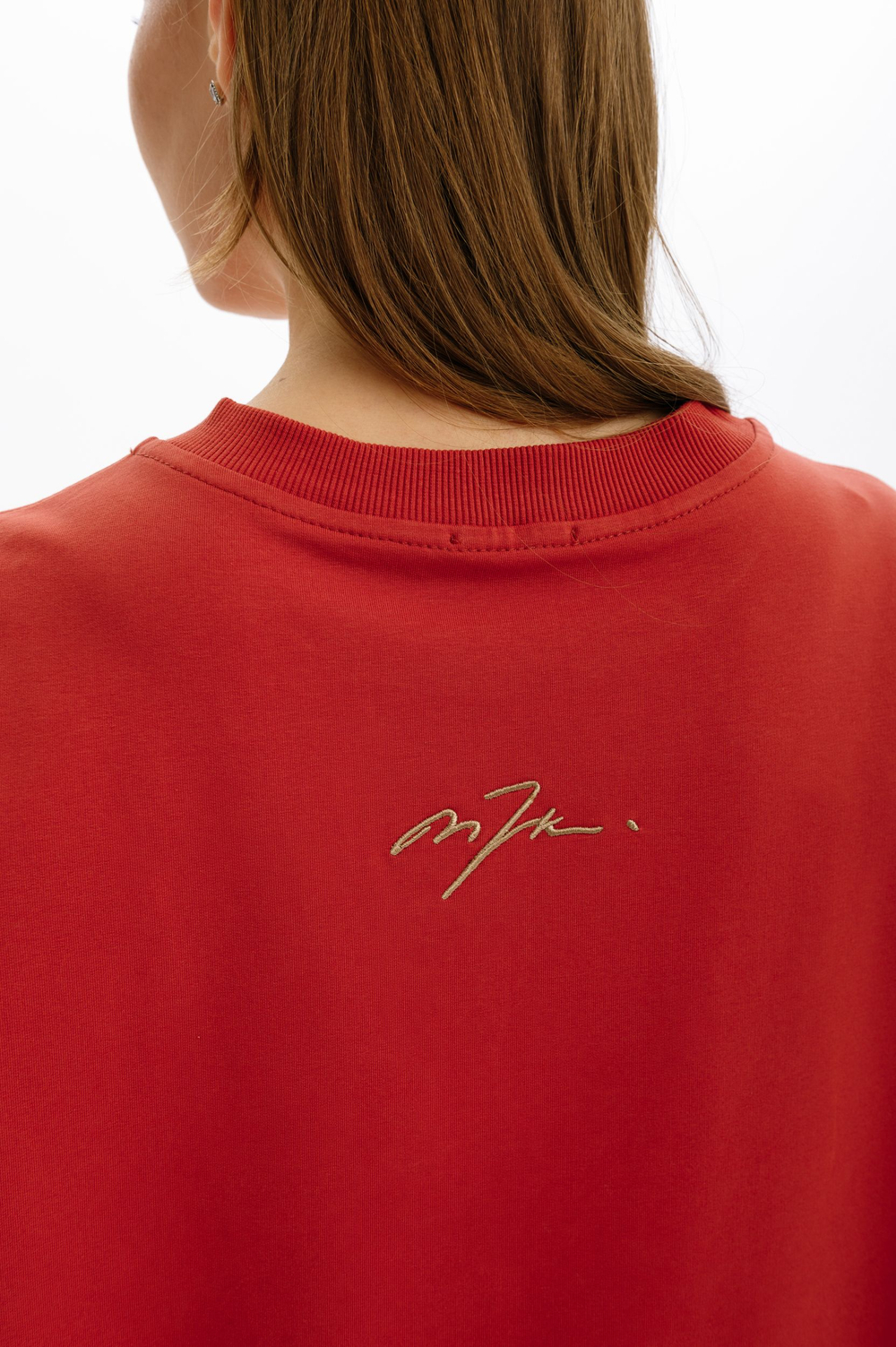 Футболка Mazzika Unisex Oversize OneSize, цвет кирпичный