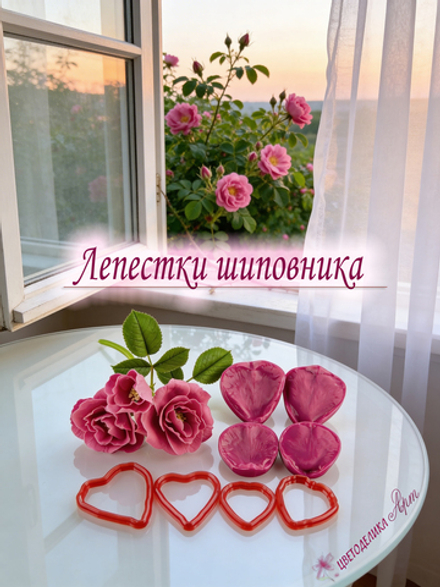 Лепестки шиповника. Набор 1