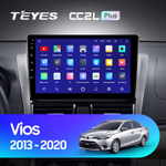 Teyes CC2L Plus 10.2" для Toyota Vios 2013-2020