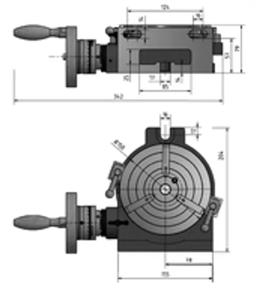 Фрезерный станок Optimum OPTImill MT 230S