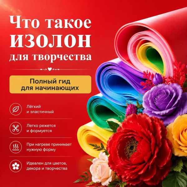 Что такое изолон для творчества: полный гид для начинающих