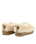 HAILEY FLUFF SLIPPERS - Natural
