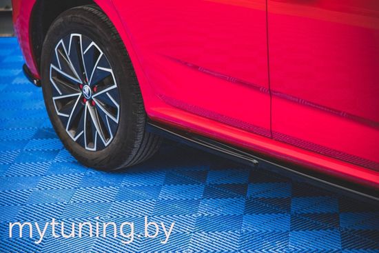 Сплиттеры накладок на пороги для SKODA Kamiq (19-...)