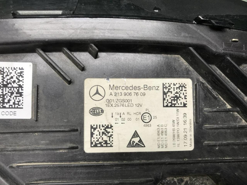 Битая Фара правая Mercedes E W213 (2020-2023) LED