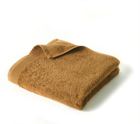 Полотенце UNI OCRE 30 х 30 охра, хлопок 600 гр/м 2 (набор 2 шт) Blanc des Vosges 30 x 30