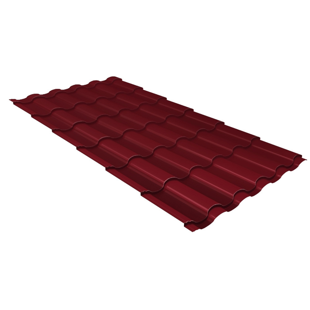 Профиль волновой Grand Line Optima Kredo 0,45 мм RAL 3005 резка