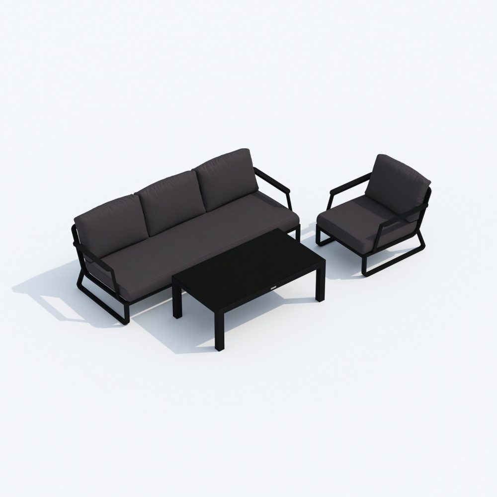 Кресло Ideal Patio ЭСТИВО черное