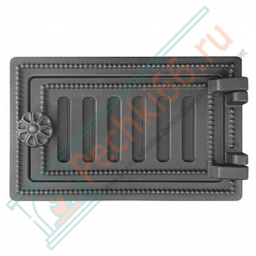 Дверца поддувальная чугунная ДП-2, антрацит (Везувий) в Кирове