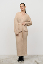 Кардиган с запахом