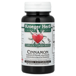 Kroeger Herb Co, комплексные концентраты, корица, 90 вегетарианских капсул