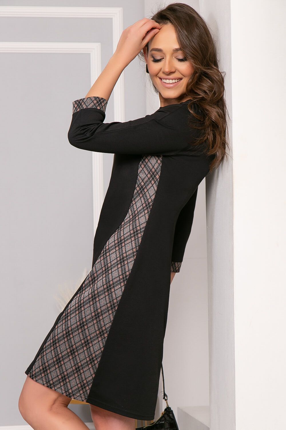 Платье "Шанталь" (блэк) П5047 LT Collection