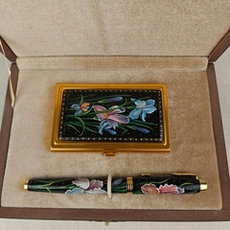 Набор подарочный "Ирисы" в футляре