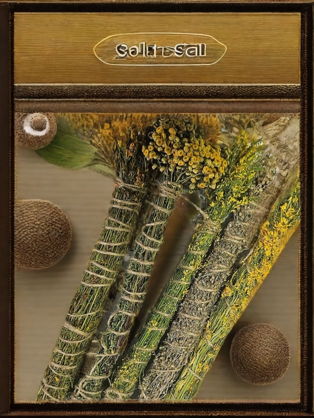 Набор Скруток из Трав 5 шт (Сурепка Полынь Донник Зверобой Пижма)