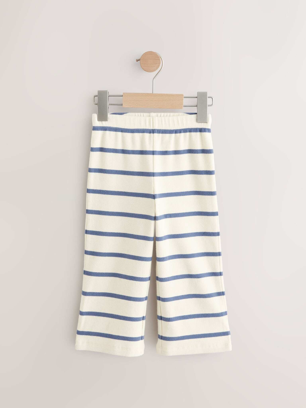 Легинсы широкие для девочки Next E94-349, Молочный