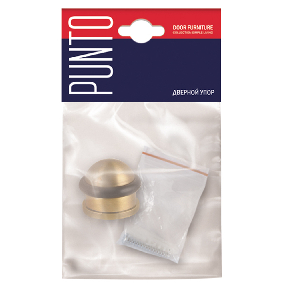 Упор дверной напольный DFIX/F26 (DS PF-26) SN-3 мат.никель