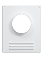 Площадка торцевая ПТМР фланец D80 решетка 196х236 окраш.сталь ERA