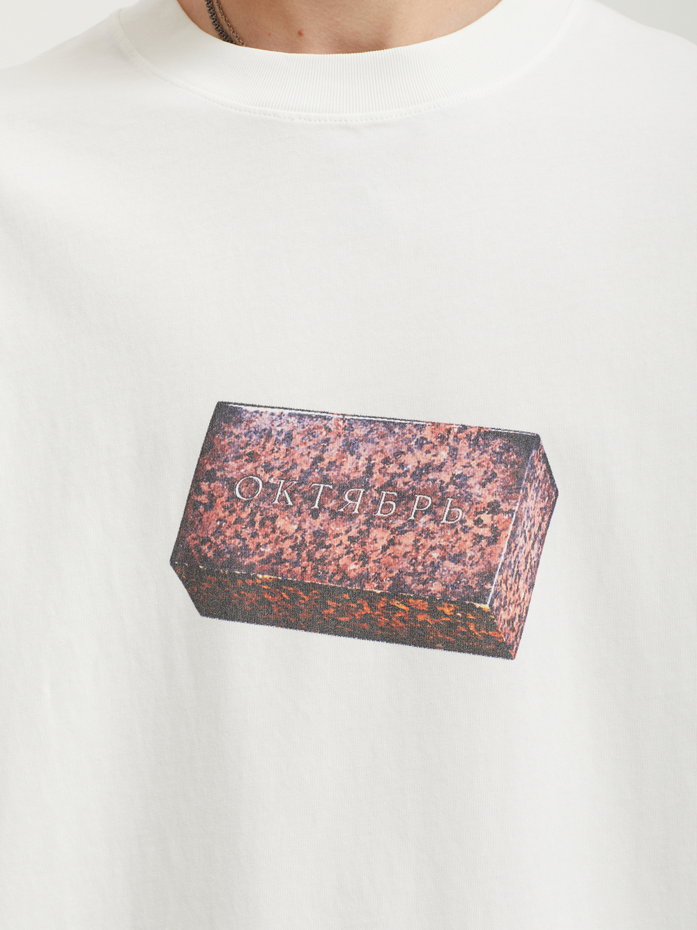 Мужская Футболка Logo Brick