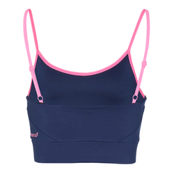 Теннисный бюстгальтер EA7 Woman Jersey Sport Bra - navy blue