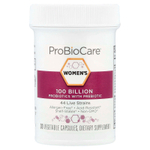ProBioCare, Пробиотики для женщин с пребиотиками, 100 млрд, 30 растительных капсул
