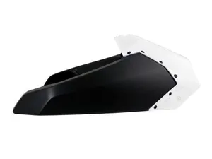 Боковины радиатора верхние для Yamaha YZF450 14-17, YZF250 14-18, WRF250 15-19, WRF450 16-18 бело-черные RTech R-CVYZFBNNRU1