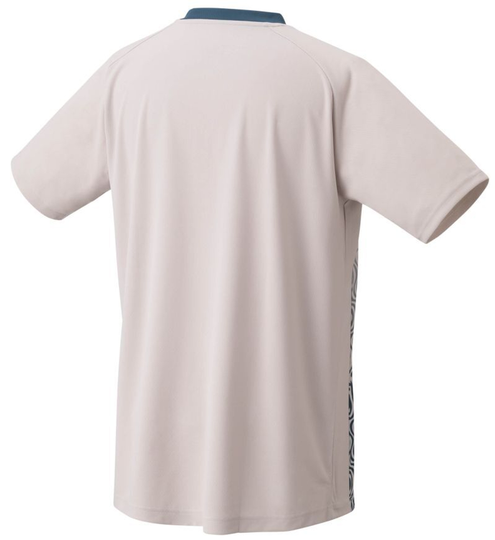 Мужская теннисная футболка Yonex Practice T-Shirt - oatmeal