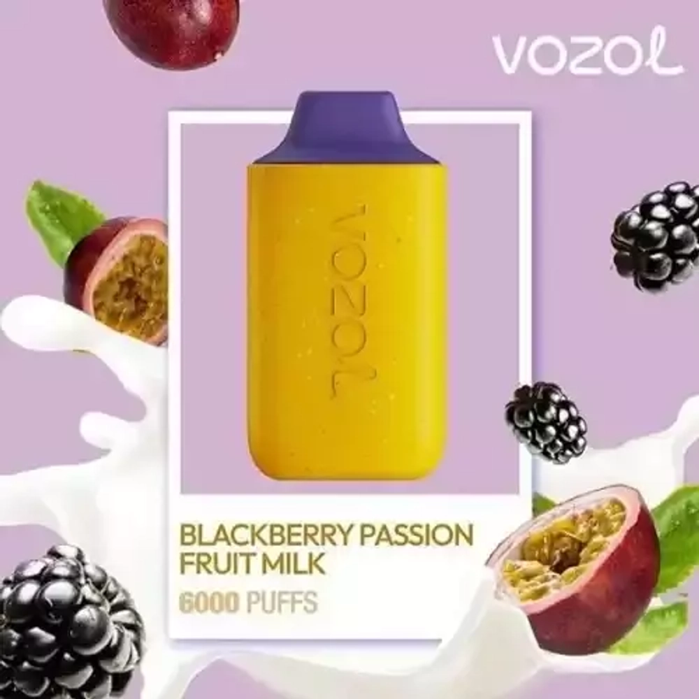 VOZOL STAR 6000 - Blackberry Passion Fruit Milk (5% nic)