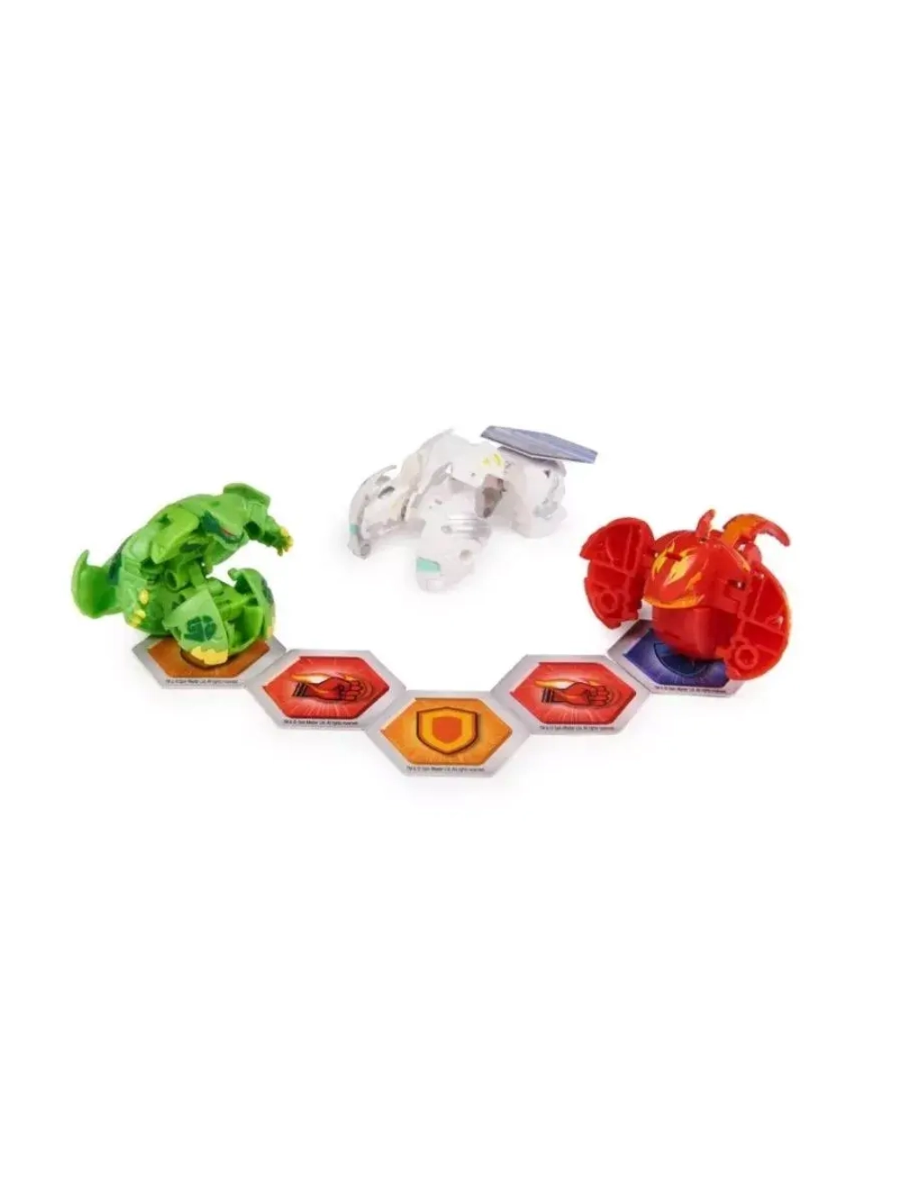 Набор 3 Бакугана игрушка трансформер Evolutions Gillator