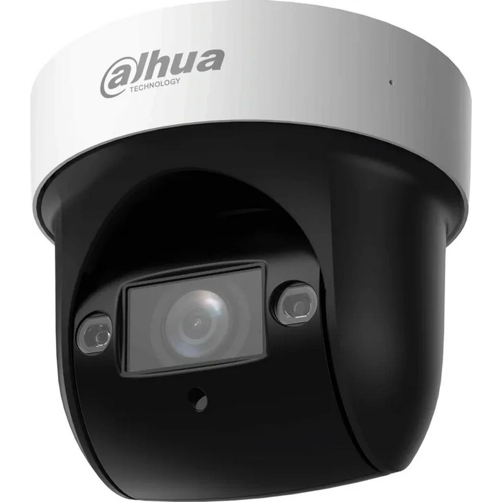 Уличная мини-PTZ IP-видеокамера Dahua 4Мп, 1/2.8” CMOS, моторизованный объектив 2.8~12мм (4x), видеоаналитика, ИК до 50м, корпус: металл
