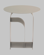 Журнальный столик Arwel металл темно-серый