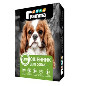 БИООШЕЙНИК Gamma для собак от внешних паразитов, 650*9*3мм