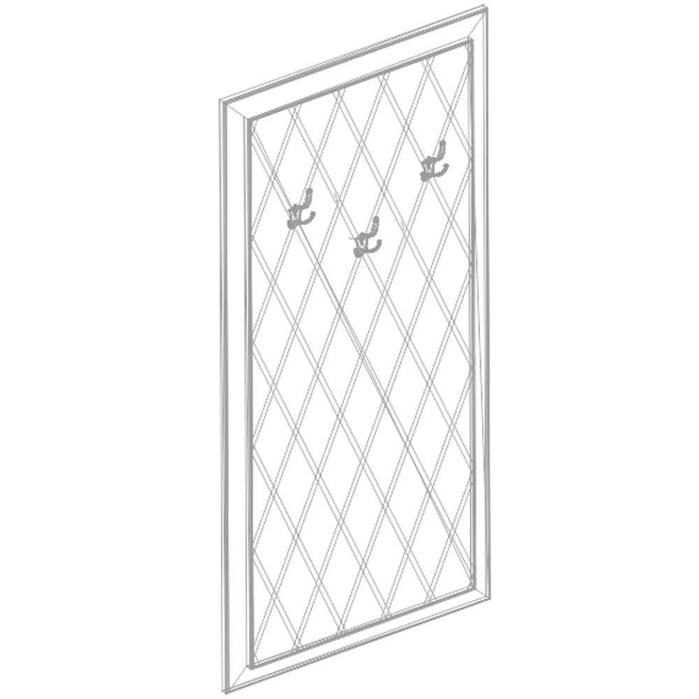 Панель под вешалки "Александрия" ПА-08