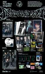 Альбом aespa - 1st Regular Album Armageddon (Zine Ver.)