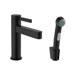 Смеситель для раковины Hansgrohe Finoris 76210670 черный матовый