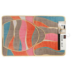 Комплект ковриков "Анталия", для ванной и туалета, антискользящие, 50 см x 80 см