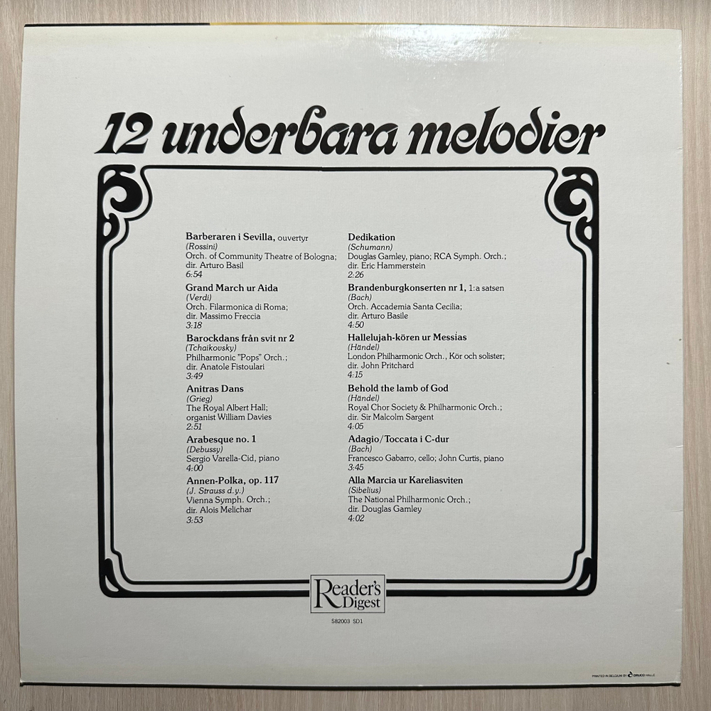 Сборник - 12 прекрасных мелодий (Швеция)